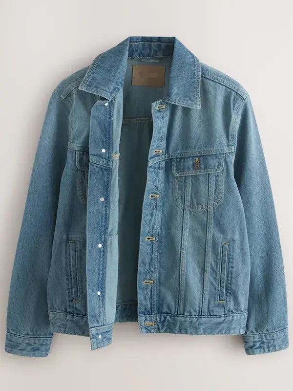 Blue Denim Jacket For Men & Women