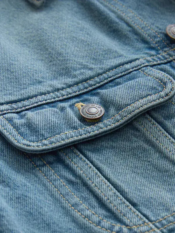 Blue Denim Jacket For Men & Women