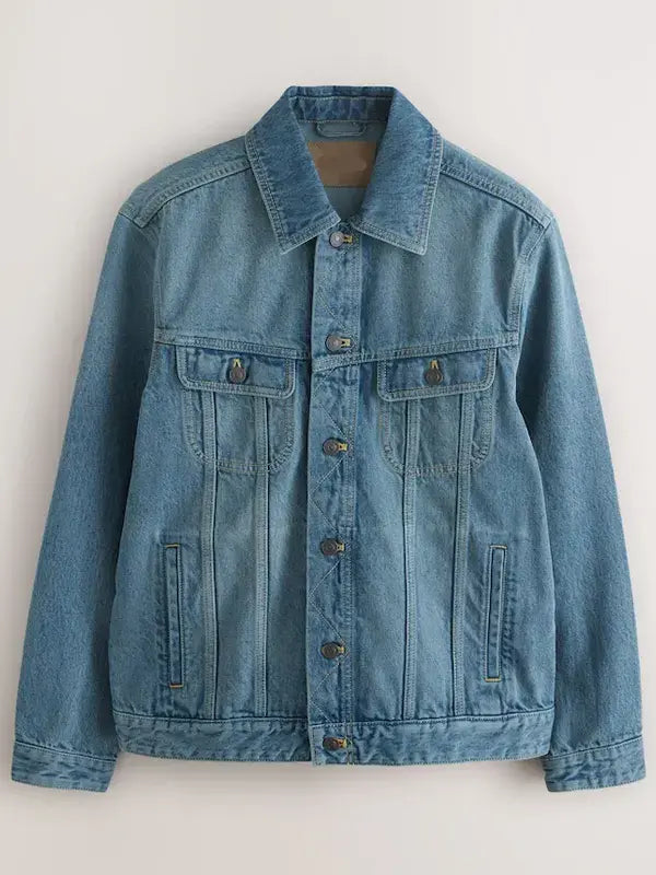 Blue Denim Jacket For Men & Women