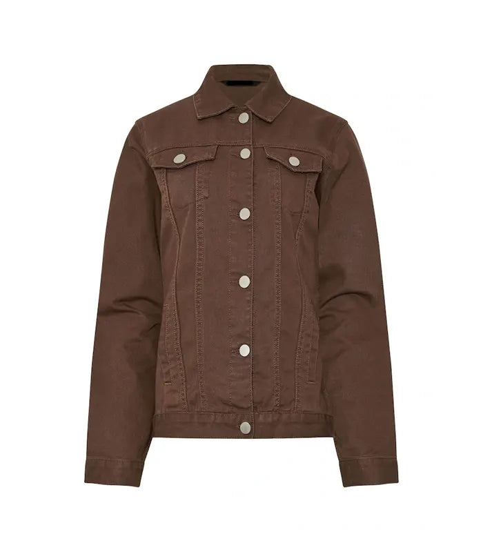 Brown Denim Jacket
