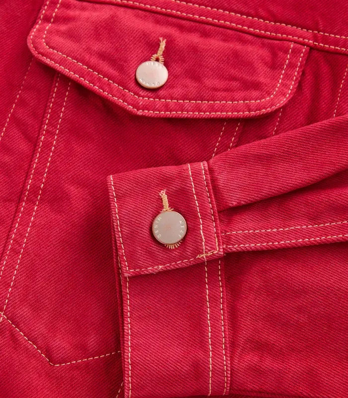 Red Denim Jacket