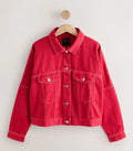 Red Denim Jacket