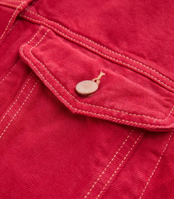Red Denim Jacket