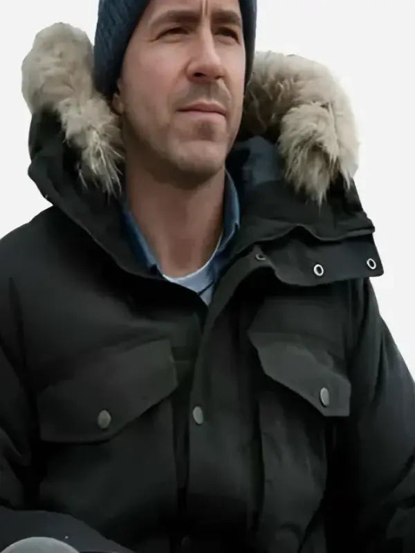 Mayday 2026 Lieutenant Troy Kelly parka jacket fur hood up beanie