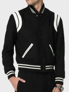 Saint Laurent Teddy Black Jacket